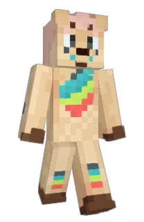 Front of KobiHema's skin
