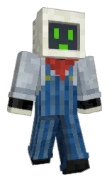 cod gray and white rock Minecraft skin — Classic model