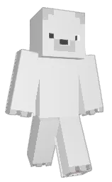 white and gallery Minecraft skin — Classic model — first worn by Hihoka