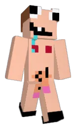 melon and mule fawn Minecraft skin — Classic model