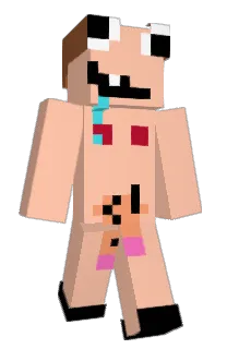 Front of Minecraft skin