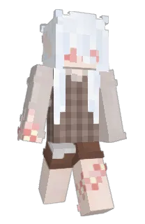 Front of Nepapina's skin
