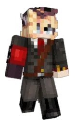 black and oasis Minecraft skin — Slim model — first worn by itsEtha_