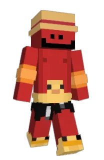 Front of Aleje's skin