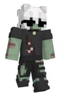 Front of ellernaate's skin