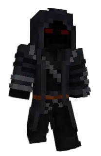 Front of Zamfir's skin