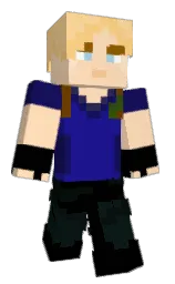 black and frangipani Minecraft skin — Classic model — first worn by Abdelr7man2007
