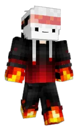 black and alabaster Minecraft skin — Classic model