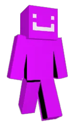 electric violet and athens gray Minecraft skin — Classic model