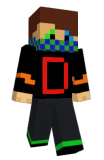 Front of Darchenow's skin
