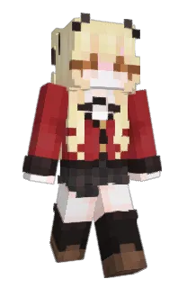 Front of NotBrookee's skin