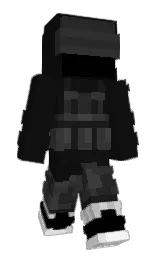 XReady666's Minecraft skin wearing the Menace cape