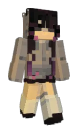 Slim Minecraft skin