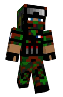 Front of Minecraft skin