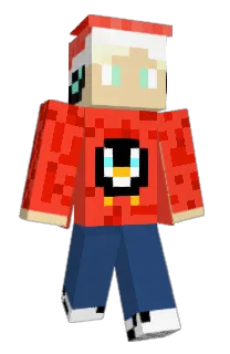 Front of LeoX16's skin