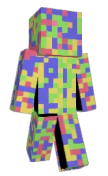medium purple and conifer Minecraft skin — Classic model — first worn by Lolox3000