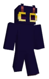 haiti and gold tips Minecraft skin — Classic model