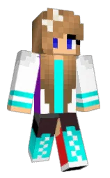 pancho and white Minecraft skin — Slim model
