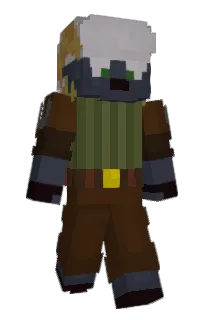 Front of FerrumNCoke's skin