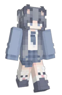 Front of luckeyonce's skin
