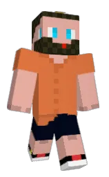 cashmere and red damask Minecraft skin — Classic model — first worn by MrSparklu