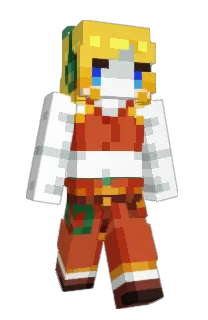 Front of NovaTermina's skin