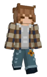 shingle fawn and hillary Minecraft skin — Slim model — first worn by wispwhip