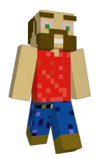 Front of Minecraft skin