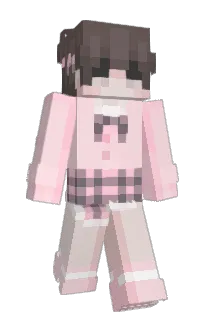 Front of oPeachii's skin