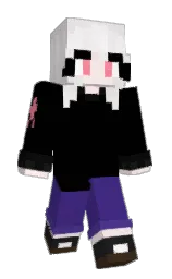black russian and minsk Minecraft skin — Slim model — first worn by RivrRabbit