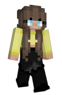 Front of Blabsie's skin