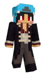 bastille and picton blue Minecraft skin — Slim model — first worn by Omziscool