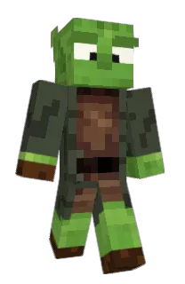 Front of Jelegor's skin