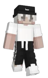 Yaguke's Minecraft skin wearing the Migrator cape
