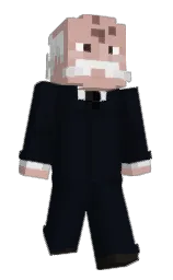 voxyr's Minecraft skin wearing the Zombie Horse cape