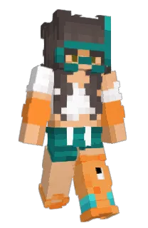 Front of Minecraft skin