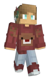 Front of BratSim's skin