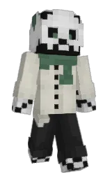 RuRoRof's Minecraft skin wearing the Zombie Horse cape