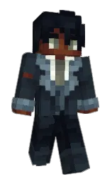 ebony clay and mirage Minecraft skin — Slim model — first worn by SkySlySlum