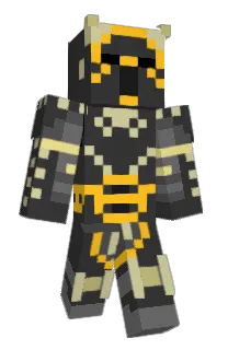 Front of XeroBone's skin