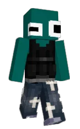 Slim Minecraft skin