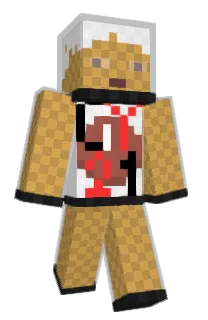 Front of Minecraft skin