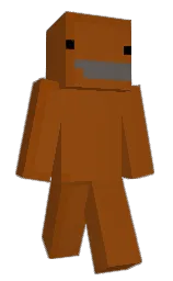 TStud's Minecraft skin wearing the Pan cape