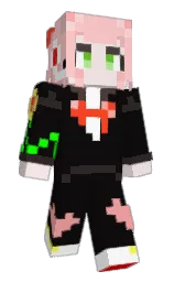 cod gray and mandys pink Minecraft skin — Slim model