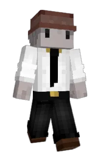 Front of buzbag's skin