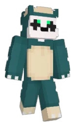 casal and blue dianne Minecraft skin — Classic model — first worn by BoopGoops