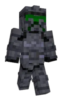 Front of AgentKnight's skin