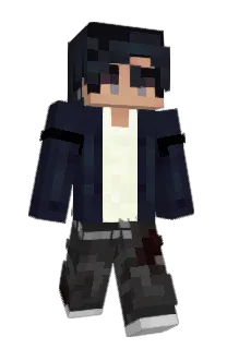 Front of Klarp's skin