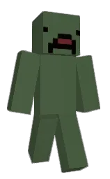 HolyOasis's Minecraft skin wearing the Zombie Horse cape