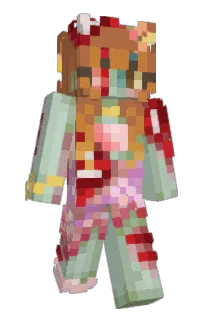 Front of Paulachs's skin